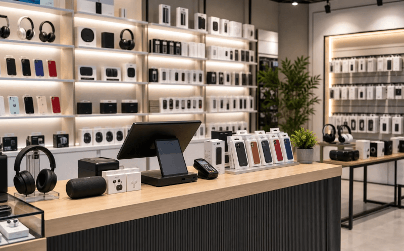 Electronics and mobile shop