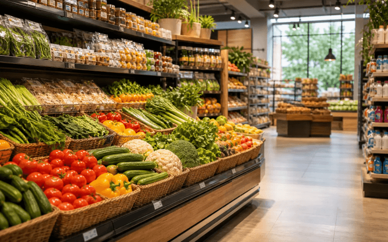 Supermarket grocery store